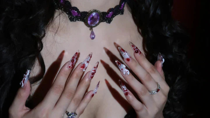 9 Dark-Vibe Press-On Nails to Elevate Your Halloween & Beyond in 2025
