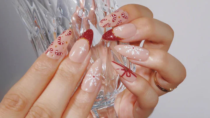 Holiday Magic: 9 Nails Inspired by Christmas Symbols